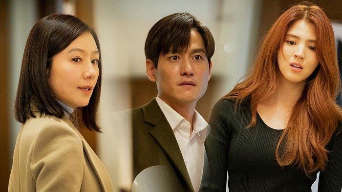 Poster drama Korea Selatan 'The World of the Married' di JTBC.