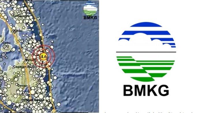 Kabar BMKG terbaru, pusat gempa terkini 2 menit yang lalu, berada 584 Km di timur laut Melonguane, Sulawesi Utara.