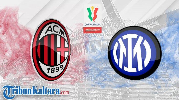 COPPA ITALIA - Derby della Madonnina antara AC Milan vs Inter Milan di Coppa Italia.