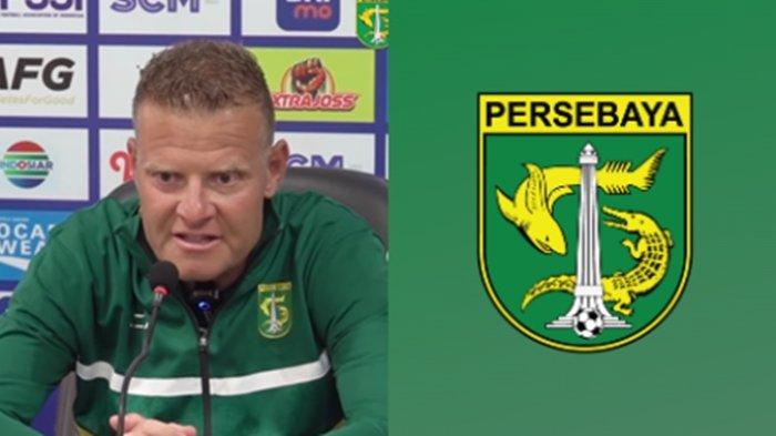 FOTO Saat Josep Gombau menyikapi rentetan hasil minor Persebaya Surabaya di Liga 1 