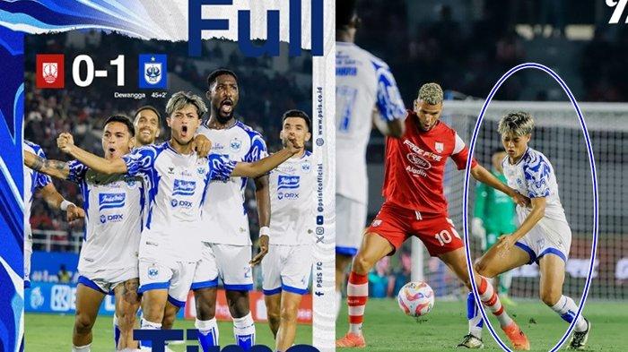Alfeandra Dewangga jadi aktor utama PSIS Semarang permalukan Persis Solo di Liga 1 