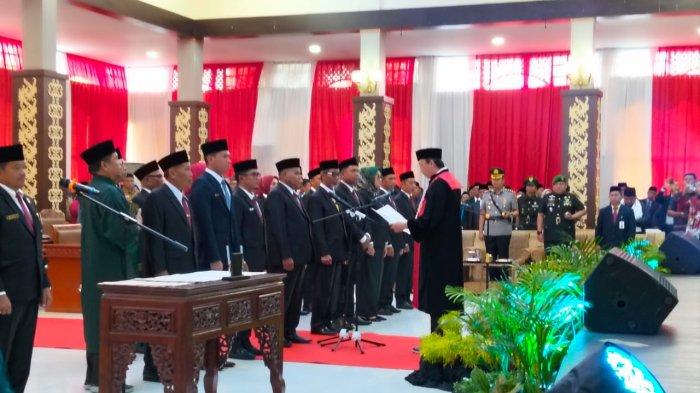20 Anggota DPRD Tana Tidung Terpilih Resmi Dilantik Hari ini Selasa (20/8/2024) di Gedung Pendopo Djaparuddin Tana Tidung. Kalimantan Utara.