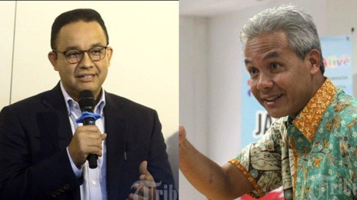 Update Pilpres 2024, Anies Baswedan (kiri) jelaskan soal pertemuannya dengan Ganjar Pranowo di Tanah Suci Mekah saat sama-sama menunaikan ibadah haji.