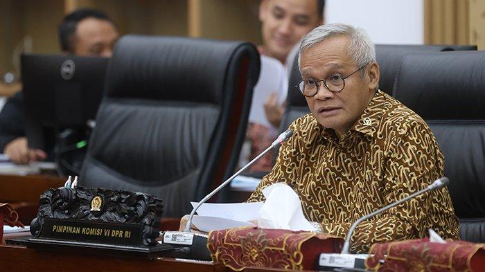 Wakil Ketua Komisi VI DPR RI Aria Bima saat menyampaikan tanggapan atas paparan Direktur Utama PLN Darmawan Prasodjo dalam Rapat Dengar Pendapat antara Komisi VI DPR RI dengan Direktur Utama PLN, di Jakarta pada Rabu (3/4/2024).