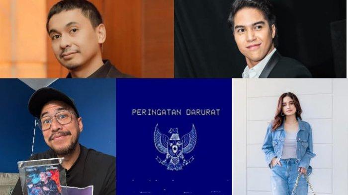 Berikut deretan artis yang ikut sebarkan poster Peringatan Darurat usai DPR menganulir keputusan MK tentang syarat pencalonan pada pemilihan kepada daerah (Pilkada) 2024, ada komika hingga Syifa Hadju dan El Rumi.