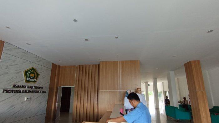 ASRAMA HAJI TRANSIT- Penampakan dari dalam Gedung Asrama Haji Transit Kaltara di Tarakan Kalimantan UItara (Kaltara) tahun 2025 resmi digunakan.