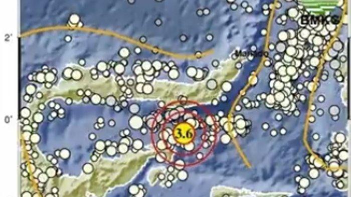 GEMPA BOLAANG UKI - Lihat kabar terbaru dari Badan Meteorologi Klimatologi dan Geofisika atau BMKG yang merilis info gempa terkini di Bolaang Uki, Bolaang Mongondow Selatan, Provinsi Sulawesi Utara hari ini pada Sabtu 7 Juni 2025. Dalam rilis terbarunya, BMKG sebut gempa terkini yang guncang barat daya Bolaang Uki, Sulawesi Utara miliki magnitudo 3.6.
