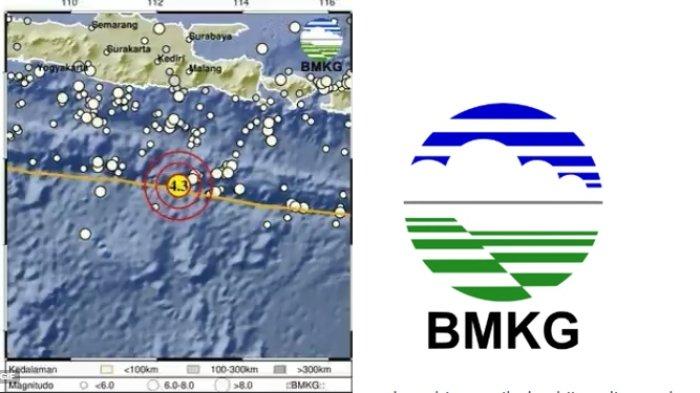 GEMPA MALANG JATIM - Informasi BMKG terbaru, menyebut gempa terkini guncang barat daya Malang, Jawa Timur. Dalam rilis terbarunya, BMKG sebut gempa terkini yang guncang barat daya Malang, Jawa Timur miliki magnitudo 4.3.