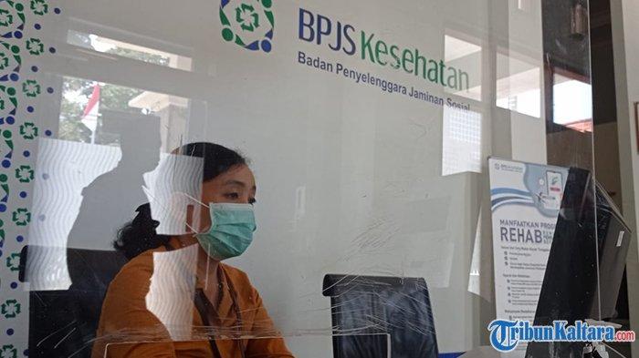 Pelayanan di Kantor BPJS Kesehatan Kabupaten Tana Tidung. (TribunKaltara.com / Risnawati)
