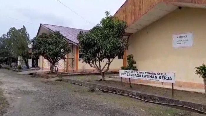 SEKOLAH RAKYAT - Bangunan calon Sekolah Rakyat di LLK Kampung Empat Kota Tarakan, Tarakan.