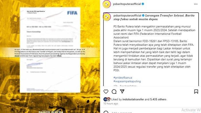 Saat Barito Putera dan PSS Sleman bebas sanksi FIFA, klub Liga 1 lainnya yakni PSM Makassar dan Persija Jakarta belum ada kabar terkini.