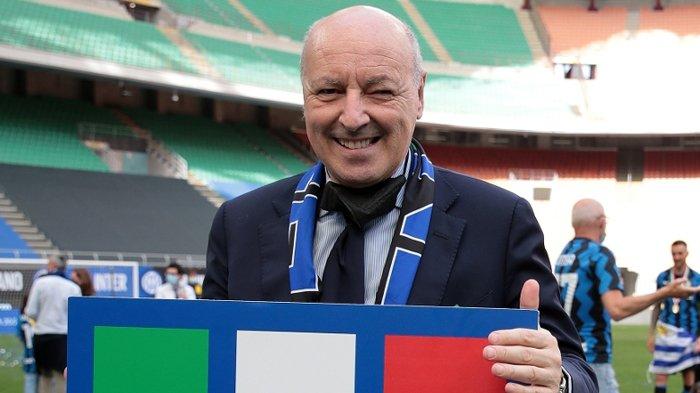 Beppe Marotta resmi jabat Presiden Inter Milan, Selasa (4/6/2024).