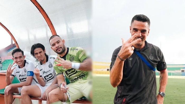 Selain kata-kata Carlos Pena (kanan), TribunKaltara.com sajikan juga respons eks anak asuh Shin Tae-yong di Timnas Indonesia usai Persija Jakarta libas Barito Putera di pekan ke-18 Liga 1.