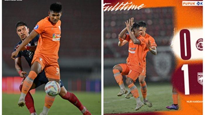 Borneo FC berhasil memenangkan laga away mereka saat hadapi Arema FC di Stadion Kapten I Wayan Dipta Bali. pada Jumat,(6/10/2023), malam, dengan skor 1-0.