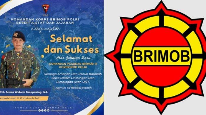 Hasil mutasi Polri, Brigjen Pol Almas Widodo Kolopaking kini dipercaya jadi Danpas Brimob III Korbrimob Polri, cek profil dan kehebatannya di sini.