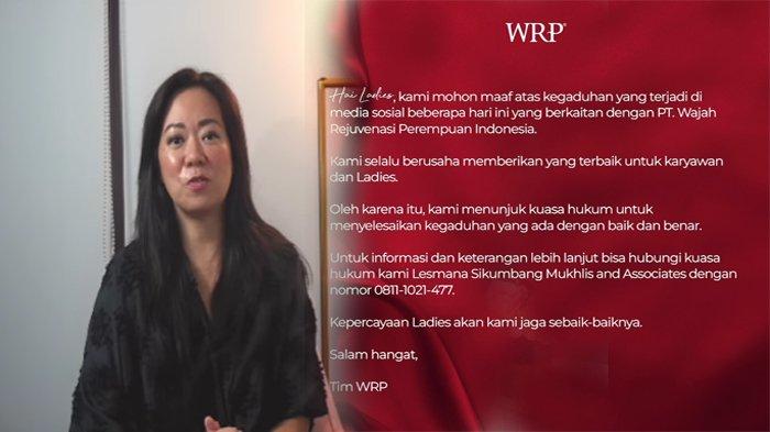 CEO WRP Diet Kwik Wan Tien buka suara usai kasus salah seorang karyawannya viral di media sosial