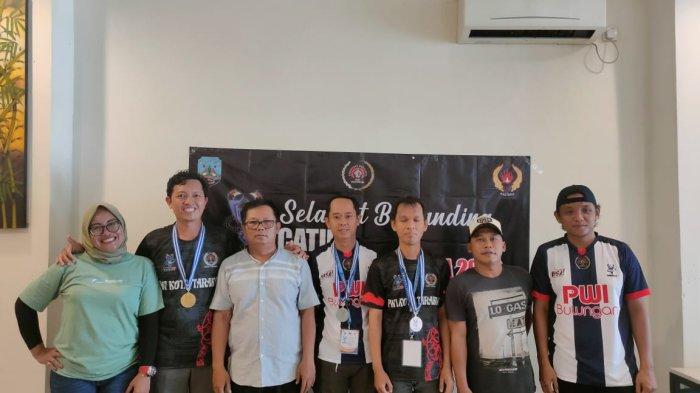 FOTO Suasana di sela penyerahan medali kepada pemenang lomba catur di Hotel Gajah Mada, Tarakan, Jumat (15/12/2023).