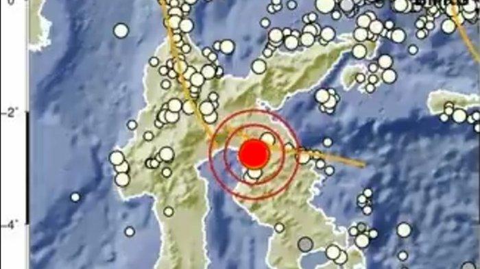 GEMPA LUWU TIMUR - Simak kabar terbaru dari Badan Meteorologi Klimatologi dan Geofisika atau BMKG yang merilis informasi gempa terkini di wilayah Luwu Timur, Provinsi Sulawesi Selatan atau Sulsel pada Rabu 5 Februari 2025. Cek magnitudo dan titik koordinat gempa bumi di Luwu Timur, Sulsel hari ini.