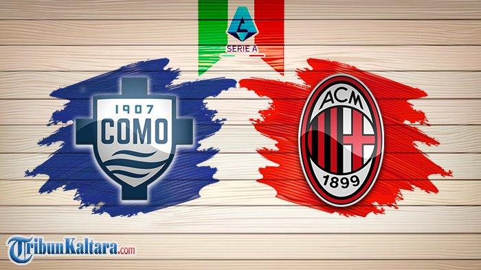 Como 1907 vs AC Milan. (TribunKaltara.com/Cornel Dimas Satrio K)