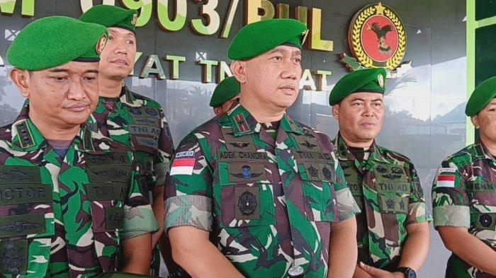 Jelang HUT ke-79 TNI, TribunKaltara.com sajikan profil Danrem 092 Maharajalila Brigjen TNI Adek Chandra Kurniawan.
