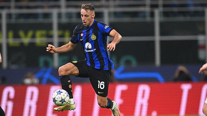 Gelandang Inter Milan, Davide Frattesi.