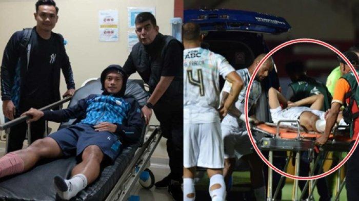 DEDI KUSNANDAR - Foto Dedi Kusnandar saat cedera Desember 2024 lalu. Intip kondisi terkini cedera yang dialami pemain Persib Bandung di Liga 1 yakni Dedi Kusnandar.