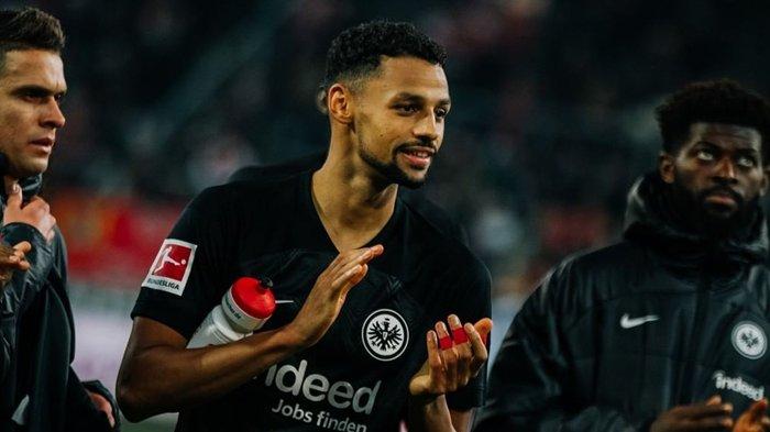 Gelandang asal Swiss, Djibril Sow saat memperkuat Eintracht Frankfurt.