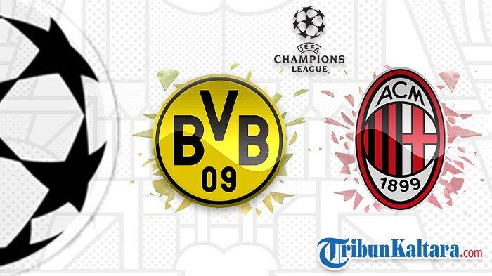 Live Streaming Dortmund vs AC Milan di Liga Champions, waspada supersub Rossoneri Noah Okafor on fire, tayang di vidio.com pukul 02.00 WIB. (TribunKaltara.com / Cornel Dimas Satrio K)