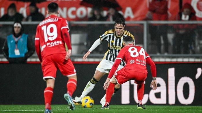 Duel Monza vs Juventus di Liga Italia pekan ke-14, Sabtu (2/12/2023) dini hari WIB. (Twitter/@JuventusFC)