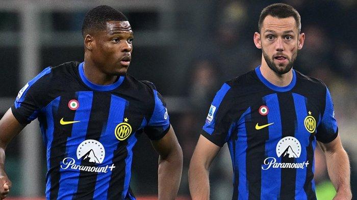 Duo Belanda di Inter Milan, Denzel Dumfries dan Stefan De Vrij.