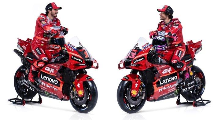 Duo pebalap Ducati Lenovo Francesco Bagnaia dan Enea Bastianini. (Instagram/@ducaticorse)