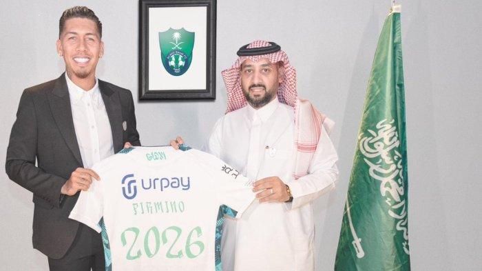 Bekas Pemain Liverpool Roberto Firmino Resmi Dikontrak Klub Arab Saudi Al Ahli (twitter/ @ALAHLI_FCEN)