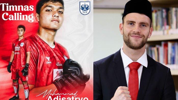 FOTO Adi Satryo dan Maarten Paes (kanan). Dipanggilnya Maarten Paes oleh Shin Tae-yong, jadi ancaman baru jagoan Persebaya Surabaya dan PSIS Semarang di skuat Timnas Indonesia jelang Kualifikasi Piala Dunia 2026. Cek profil Maarten Paes di sini.