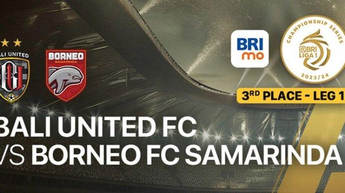 FOTO Bali United vs Borneo FC malam ini.