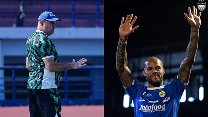 FOTO Bojan Hodak dan David da Silva (kanan). Selain kondisi terbaru David da Silva, TribunKaltara.com juga sajikan rencana teranyar Bojan Hodak buat Maung Bandung jelang duel PSM vs Persib di Liga 1.