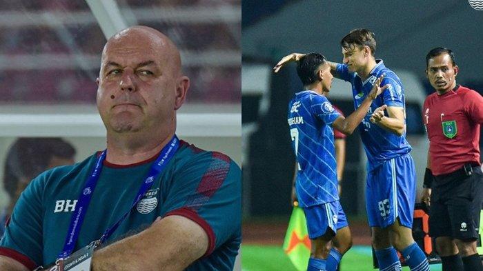 FOTO Bojan Hodak dan Stefano Beltrame (kanan). Skuat Persib Bandung tak bisa kalahkan PSM Makassar, padahal sudah memainkan eks Juventus di lini tengah, apa kata Bojan Hodak?