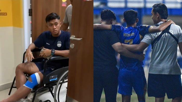 FOTO Febri Hariyadi dan Beckham Putra Nugraha (kanan). Sama seperti Febri Hariyadi, Beckham Putra Nugraha dikabarkan cedera saat bela Persib Bandung di Piala Presiden 2024 melawan Persis Solo.