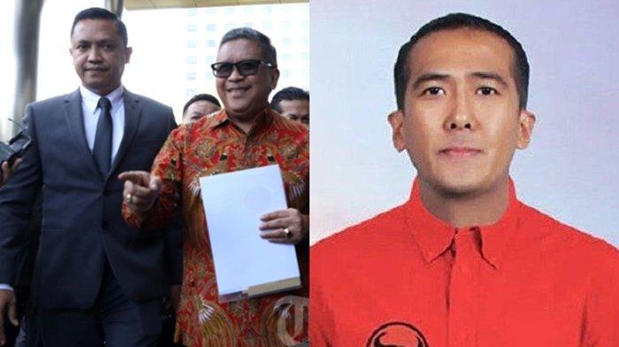 FOTO Hasto Kristiyanto didampingi Ronny Talapessy dan Harun Masiku (kanan). Datang ke KPK jadi saksi kasus Harun Masiku, Sekjen PDIP Hasto Kristiyanto didampingi pengacara, termasuk di antaranya Ronny Talapessy.
