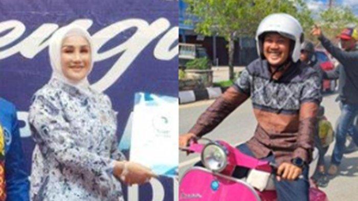 FOTO Herman dan Sri Sulartiningsih (kiri). Di laman https://pemilu2024.kpu.go.id/ yang sajikan update real count KPU terbaru nama calon anggota DPD Dapil Kaltara yakni Herman dan Sri Sulartiningsih ikut saingi perolehan suara calon anggota DPD Dapil Kaltara yang berstatus incumbent.