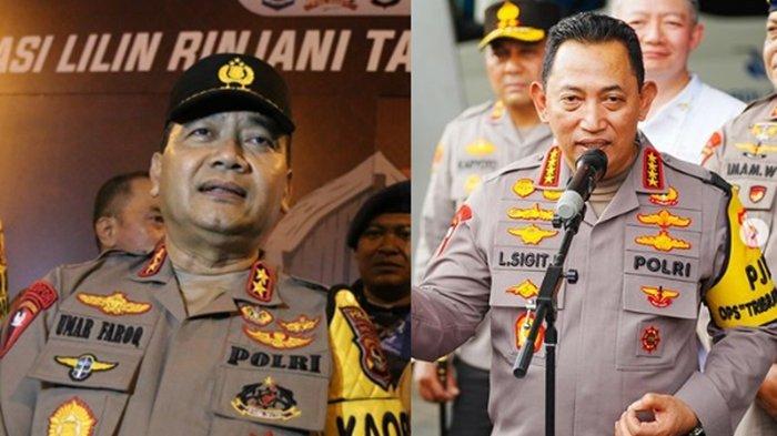 FOTO Kapolda NTB dan Kapolri (kanan). Simak berita mutasi Polri terbaru 2024, dimana Kapolri Jenderal Listyo Sigit Prabowo segera ganti Kapolda Nusa Tenggara Barat atau Kapolda NTB yakni Irjen Pol Raden Umar Faroq.