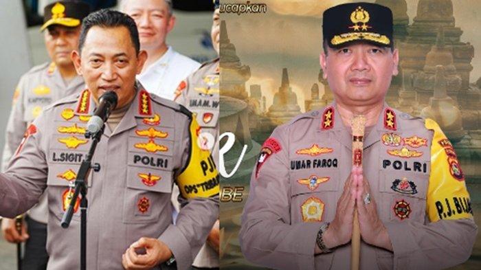 FOTO Kapolda NTB dan Kapolri (kiri). Simak berita mutasi Polri terbaru 2024, dimana Kapolri Jenderal Listyo Sigit Prabowo segera ganti Kapolda Nusa Tenggara Barat atau Kapolda NTB yakni Irjen Pol Raden Umar Faroq.