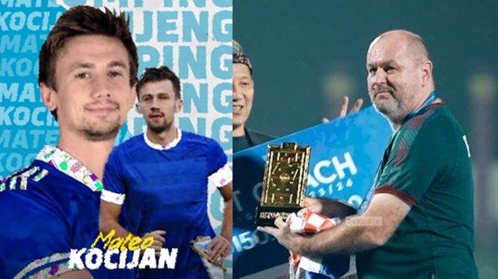 FOTO Mateo Kojican dan Bojan Hodak (kanan).  