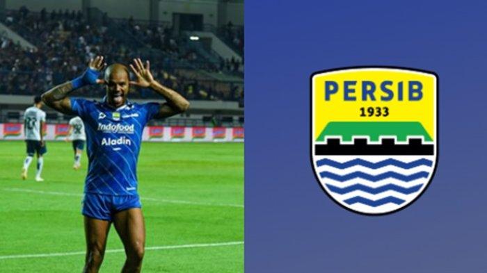 FOTO Penyerang Persib Bandung David da Silva.  