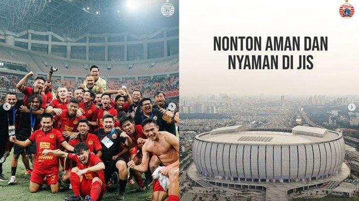 FOTO Persija usai main di JIS. Gegara harus 'terusir' dari JIS dan GBK, Persija Jakarta harus pinjam Stadion Sultan Agung, Bantul sebagai kandang, saat lawan PSM Makassar di pekan ke-7 Liga 1.