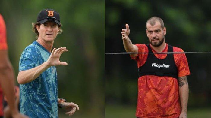 FOTO Pieter Husitra dan Wiljan Pluim (kanan).  