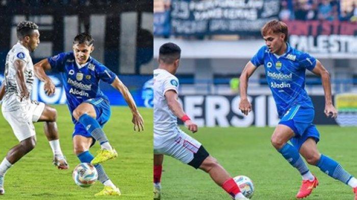 FOTO Rezaldi Hehanussa (biru) saat bela Persib. Jelang duel Persib vs Persebaya di Liga 1, Rezaldi Hehanussa eks Persija Jakarta siap comeback bela Maung Bandung.