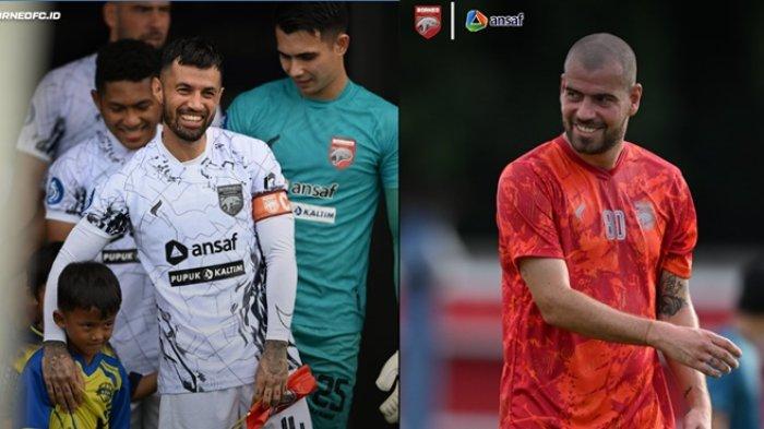 FOTO Stefano Lilipaly dan Wiljan Pluim (kanan). Jelang duel Borneo FC vs PSIS Semarang di Liga 1, terang-terangan Gilbert Agius mewaspadai Stefano Lilipaly, Wiljan Pluim, dan Felipe Cadenazzi.