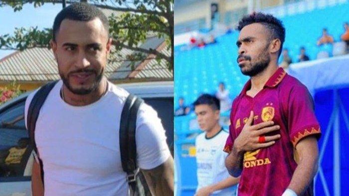 FOTO Victor Luiz dan Yance Sayuri (kanan). Kehadiran Victor Luiz yang merupakan jebolan Timnas Brazil U20 itu ke PSM Makassar di bursa transfer Liga 1 untuk gantikan posisi yang ditinggalkan oleh Yance Sayuri.