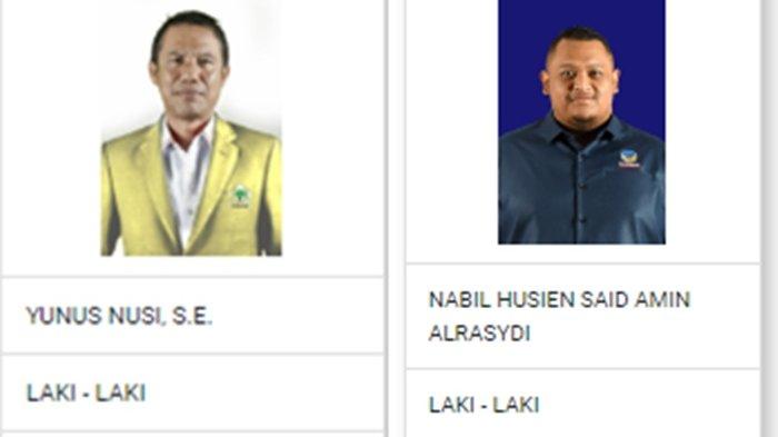 FOTO Yunus Nusi (kiri) dan Nabil Husien. 