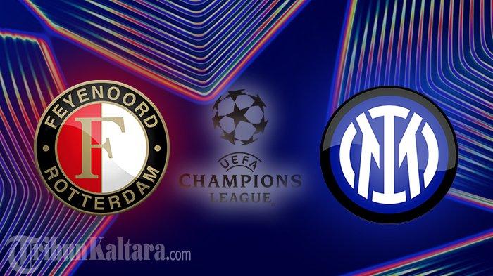 Feyenoord vs Inter Milan di Liga Champions. (TribunKaltara.com/Cornel Dimas Satrio K)